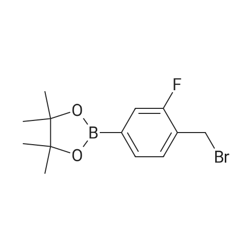 2-(4-(Bromomethyl)-3-fluorophenyl)-4,4,5,5-tetramethyl-1,3,2-dioxaborolane