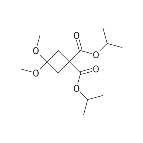Diisopropyl 3,3-dimethoxycyclobutane-1,1-dicarboxylate