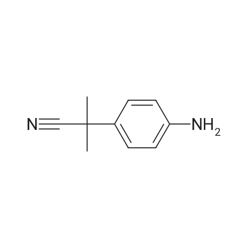 115279-57-7|2-(4-Aminophenyl)-2-methylpropanenitrile
