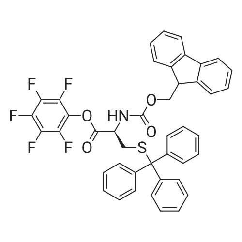 Fmoc-Cys(Trt)-OPFP