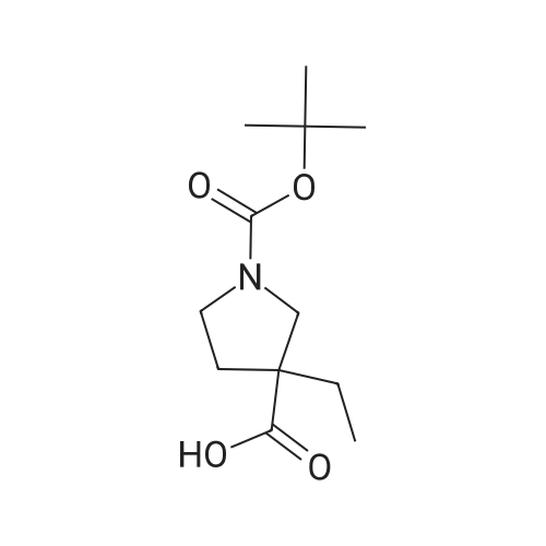 1-[(tert-Butoxy)carbonyl]-3-ethylpyrrolidine-3-carboxylic acid