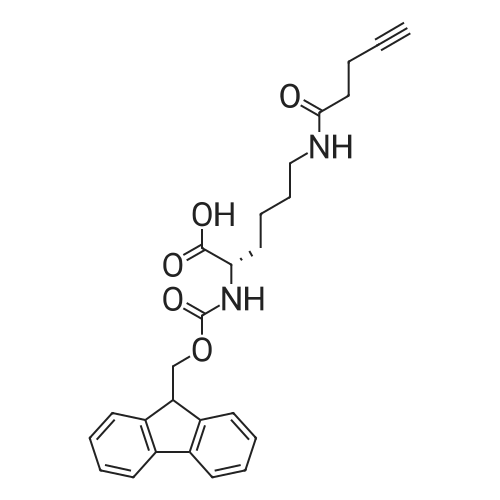 (S)-2-((((9H-Fluoren-9-yl)methoxy)carbonyl)amino)-6-(pent-4-ynamido)hexanoic acid