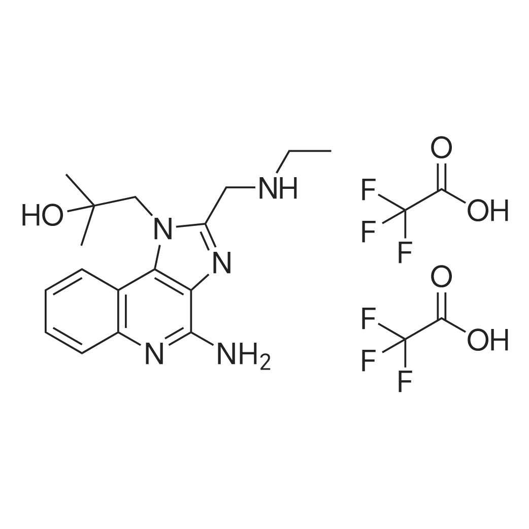 1-(4-Amino-2-((ethylamino)methyl)-1H-imidazo[4,5-c]quinolin-1-yl)-2-methylpropan-2-ol bis(2,2,2-trif