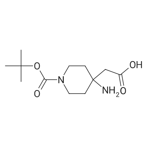 2-(4-Amino-1-(tert-butoxycarbonyl)piperidin-4-yl)acetic acid