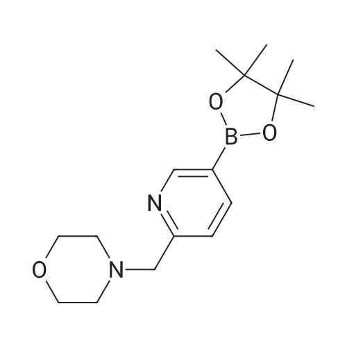 4-((5-(4,4,5,5-Tetramethyl-1,3,2-dioxaborolan-2-yl)pyridin-2-yl)methyl)morpholine