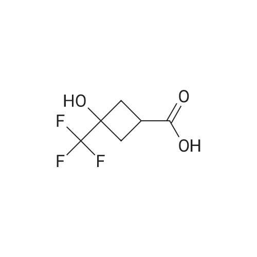 3-Hydroxy-3-(trifluoromethyl)cyclobutanecarboxylic acid