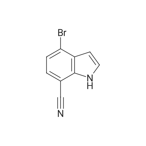 4-Bromo-1H-indole-7-carbonitrile