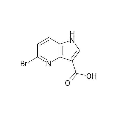 5-Bromo-1H-pyrrolo[3,2-b]pyridine-3-carboxylic acid