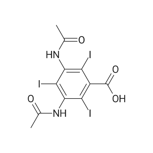 3,5-Diacetamido-2,4,6-triiodobenzoic acid