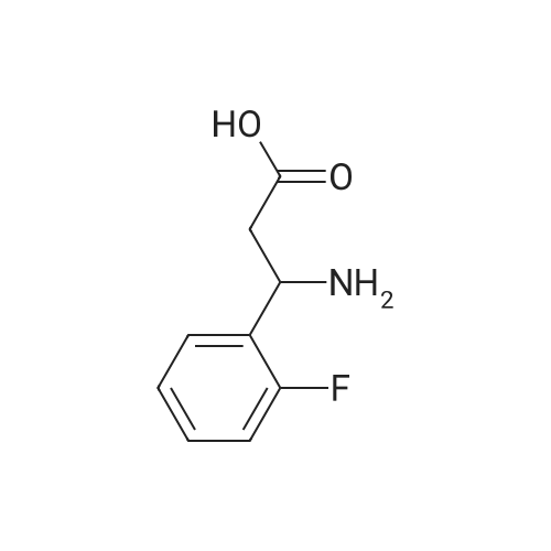 3-Amino-3-(2-fluorophenyl)propanoic acid