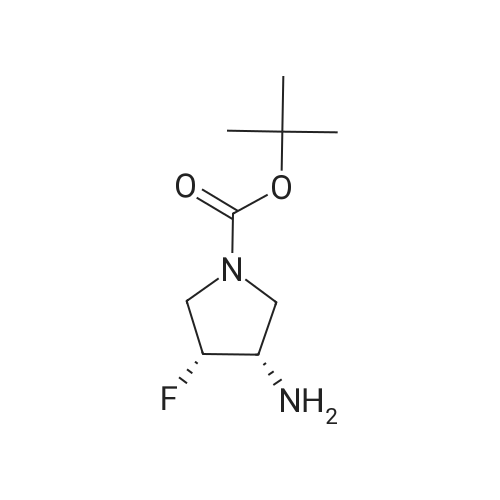 (3S,4R)-tert-Butyl 3-amino-4-fluoropyrrolidine-1-carboxylate