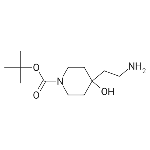 tert-Butyl 4-(2-aminoethyl)-4-hydroxypiperidine-1-carboxylate