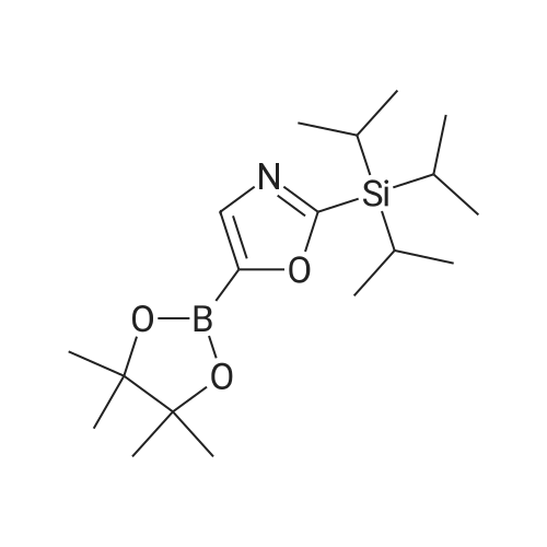 1186127-11-6 5-(4,4,5,5-Tetramethyl-1,3,2-dioxaborolan-2-yl)-2-(triisopropylsilyl)oxazole