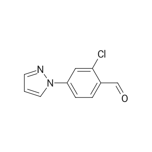 2-Chloro-4-(1H-pyrazol-1-yl)benzaldehyde