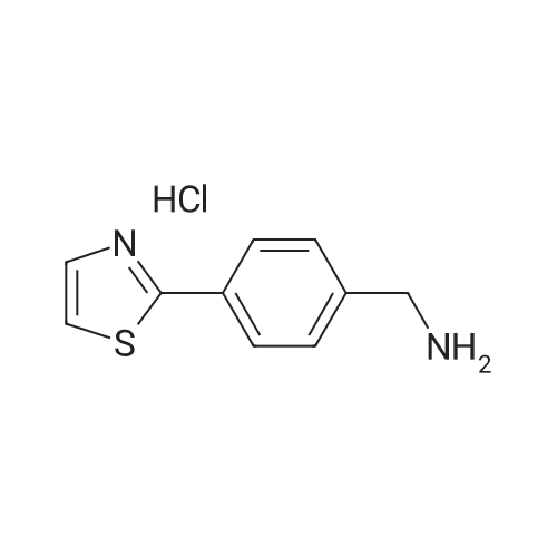 (4-(Thiazol-2-yl)phenyl)methanamine hydrochloride