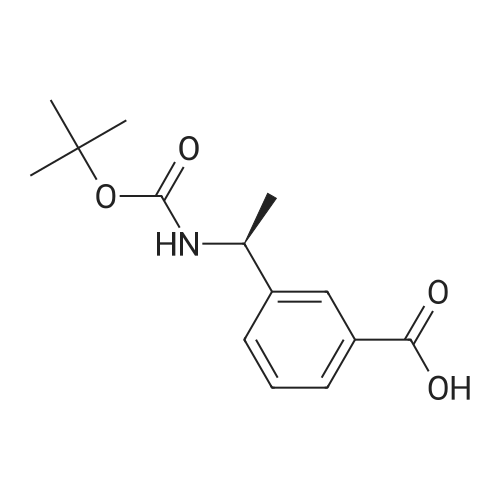 (S)-3-(1-((tert-Butoxycarbonyl)amino)ethyl)benzoic acid