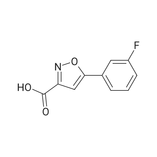 5-(3-Fluorophenyl)isoxazole-3-carboxylic acid