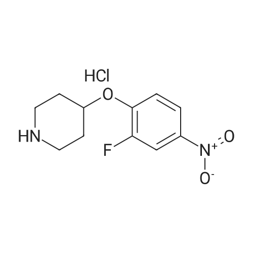 4-(2-Fluoro-4-nitrophenoxy)piperidine hydrochloride