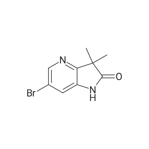 1190862-33-9 6-Bromo-3,3-dimethyl-1H,2H,3H-pyrrolo[3,2-b]pyridin-2-one