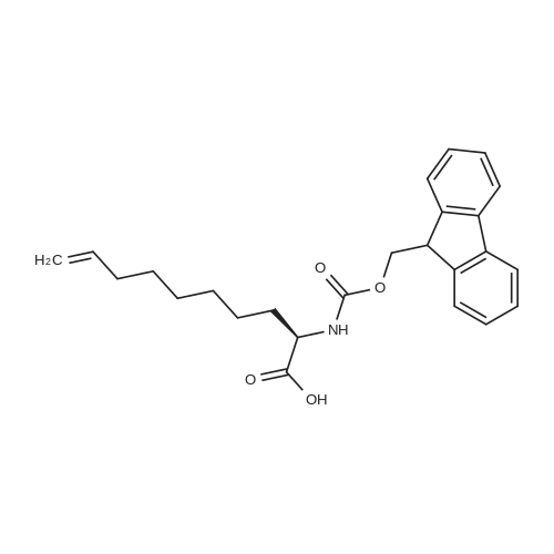 (R)-2-((((9H-Fluoren-9-yl)methoxy)carbonyl)amino)dec-9-enoic acid