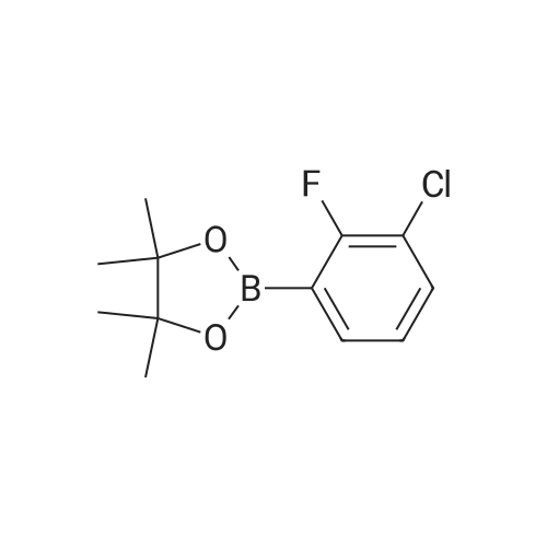 2-(3-Chloro-2-fluorophenyl)-4,4,5,5-tetramethyl-1,3,2-dioxaborolane