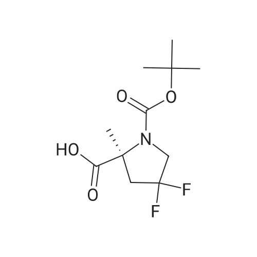 (S)-1-(tert-Butoxycarbonyl)-4,4-difluoro-2-methylpyrrolidine-2-carboxylic acid