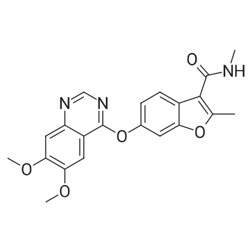 6-((6,7-Dimethoxyquinazolin-4-yl)oxy)-N,2-dimethylbenzofuran-3-carboxamide