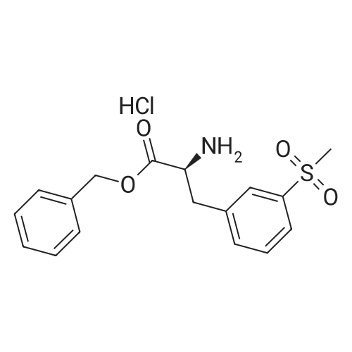 (S)-Benzyl 2-amino-3-(3-(methylsulfonyl)phenyl)propanoate hydrochloride