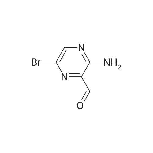 3-Amino-6-bromopyrazine-2-carbaldehyde