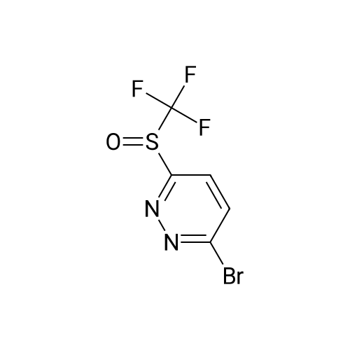 1206524-23-3 3-Bromo-6-((trifluoromethyl)sulfinyl)pyridazine