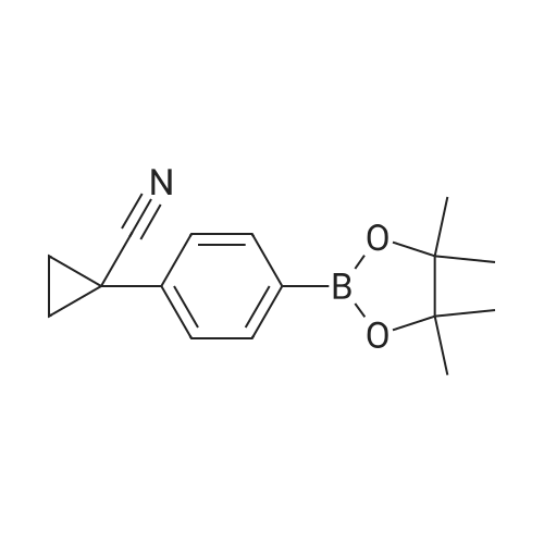 1-(4-(4,4,5,5-Tetramethyl-1,3,2-dioxaborolan-2-yl)phenyl)cyclopropanecarbonitrile