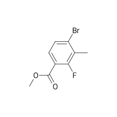 Methyl 4-bromo-2-fluoro-3-methylbenzoate