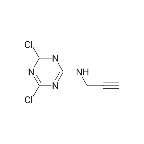 1206849-35-5 4,6-Dichloro-N-(prop-2-yn-1-yl)-1,3,5-triazin-2-amine