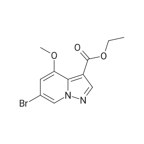 Ethyl 6-bromo-4-methoxypyrazolo[1,5-a]pyridine-3-carboxylate