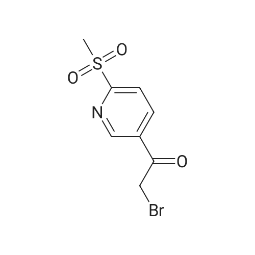 2-Bromo-1-(6-methanesulfonylpyridin-3-yl)ethan-1-one