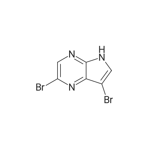2,7-Dibromo-5H-pyrrolo[2,3-b]pyrazine