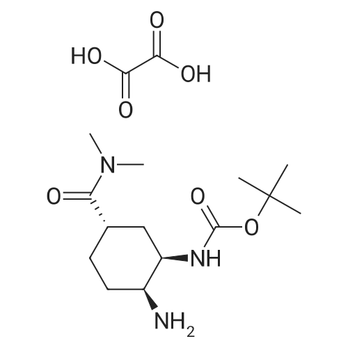 tert-Butyl ((1R,2S,5S)-2-amino-5-(dimethylcarbamoyl)cyclohexyl)carbamate oxalate