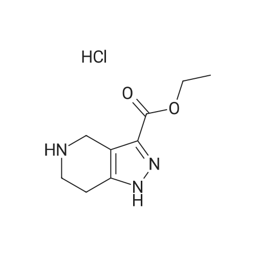 Ethyl 4,5,6,7-tetrahydro-1H-pyrazolo[4,3-c]pyridine-3-carboxylate hydrochloride