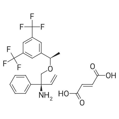 1214741-14-6|(S)-1-((R)-1-(3,5-Bis(trifluoromethyl)phenyl)ethoxy)-2-phenylbut-3-en-2-amine fumarate