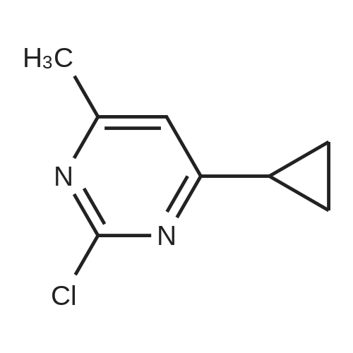 2-Chloro-4-cyclopropyl-6-methylpyrimidine