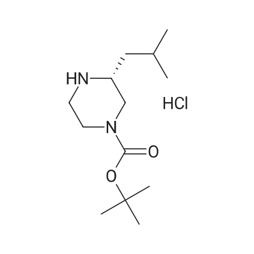 (R)-tert-Butyl 3-isobutylpiperazine-1-carboxylate hydrochloride