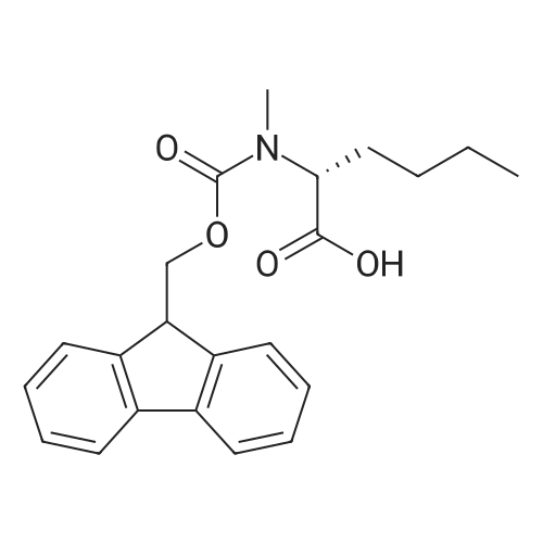 (R)-2-((((9H-Fluoren-9-yl)methoxy)carbonyl)(methyl)amino)hexanoic acid
