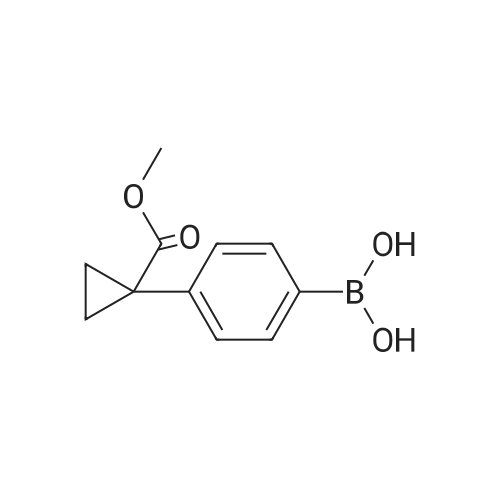 (4-(1-(Methoxycarbonyl)cyclopropyl)phenyl)boronic acid