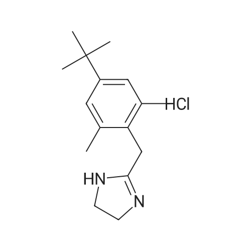 2-(4-(tert-Butyl)-2,6-dimethylbenzyl)-4,5-dihydro-1H-imidazole hydrochloride