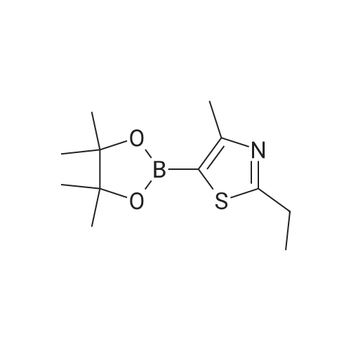 2-Ethyl-4-methyl-5-(4,4,5,5-tetramethyl-1,3,2-dioxaborolan-2-yl)thiazole