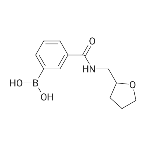 1218790-83-0 (3-(((Tetrahydrofuran-2-yl)methyl)carbamoyl)phenyl)boronic acid