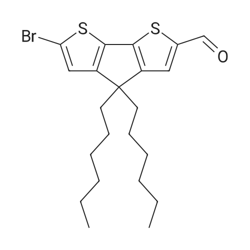 6-Bromo-4,4-dihexyl-4H-cyclopenta[2,1-b:3,4-b']dithiophene-2-carbaldehyde