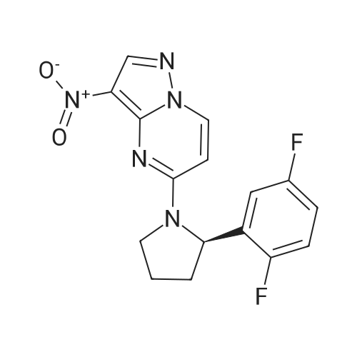 (R)-5-(2-(2,5-Difluorophenyl)pyrrolidin-1-yl)-3-nitropyrazolo[1,5-a]pyrimidine