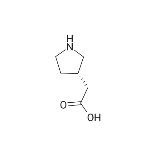 (S)-2-(Pyrrolidin-3-yl)acetic acid
