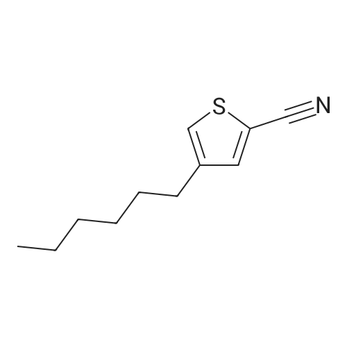 1224430-39-0 4-Hexylthiophene-2-carbonitrile
